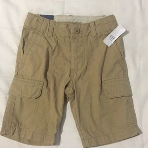 GAP kids khaki cargo shorts || NWT